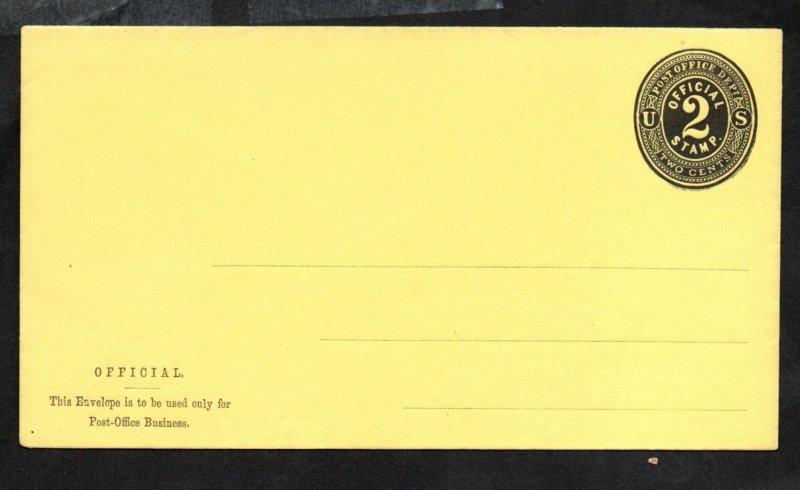 USA Post Office Offical Envelope UO5 Mint