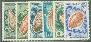 Wallis & Futuna Islands #159-164  Single (Complete Set)