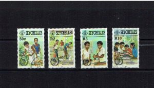 Seychelles: 1985, International Youth Year, Fine used  set