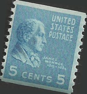 # 845 MINT HINGED JAMES MONROE