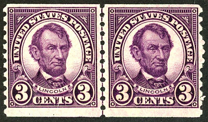 U.S. #600 MINT PAIR OG NH