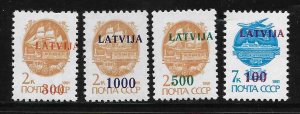 Latvia 328-31