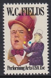 1803 W. C. Fields MNH