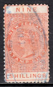 New Zealand - Scott #AR11 - Used - Spacefiller, fiscal cancel