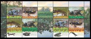 2014	Israel	2423-2426KL	Amphibians in Israel
