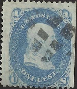 # 63 BLUE USED BEN FRANKLIN