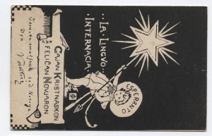 1910 Switzerland Esperanto holiday postcard [y7559] 