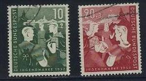 Germany #B325-6 Used  VF  -     Lakeshore Philatelics