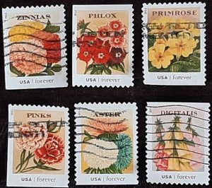 US SCott # 4754-4763; 10 used (46c) Vintage Seeds from 2013; F/VF centering; off