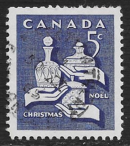 Canada #444 5c Christmas - Gift of The Wise Men