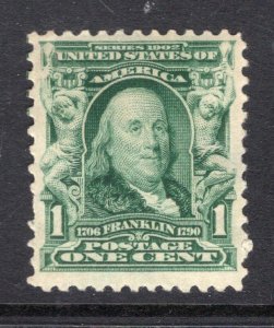 USA 1903 1¢ Franklin - OG MNH - SC# 300   (ref# 204141)