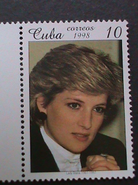 ​CUBA-1998 SC# 3931-7 PRINCESS DIANA-PEOPLE'S QUEEN- MNH -VERY FINE