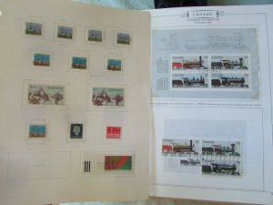 Fantastic 1980-1996 Collection of 1112 Used Canadian stamps *see notes