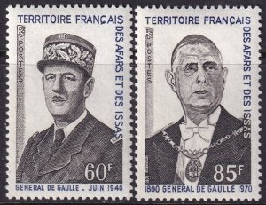 Afars & Issas 1971 Sc 356-7 set MLH*