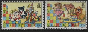 GIBRALTAR 543-4 MNH F/VF SET OF 2