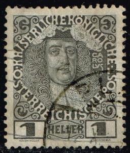 Austria #110 Karl VI; Used (0.20)