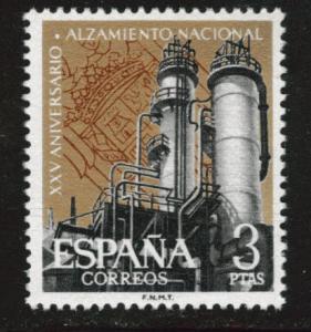 SPAIN Scott 999 MNH** from national uprising set 1961