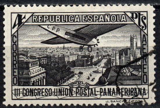 Spain #C67 F-VF Used  CV $9.00 (X5665)