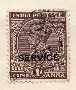 India 1932 Early Issue Fine Used 1a. Optd 140341