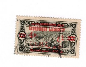 Lebanon #184 Used - Stamp CAT VALUE $1.90