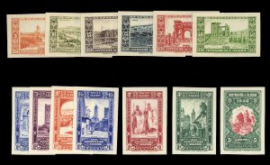 French Colonies, Algeria #B14-26var (YT 87-99) Cat€350, 1930 Centenary of F...