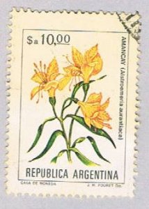 Argentina 1439 Used Flowers 1 1983 (BP54210)