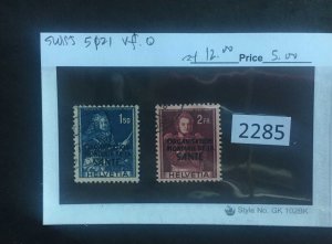 $1 World MNH Stamps (2285) Switzerland 50 - 21 see image for condition