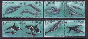 Kiribati-Sc#623-30- id9-unused NH set-Marine Life-1994-