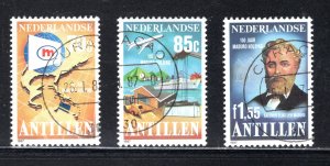 Netherlands Antilles #576-578  VF, Used, Complete Set, Maduro ...  4210219