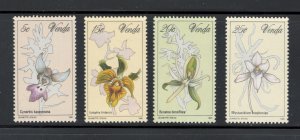 South Africa - Venda 1981 Orchids Scott # 48 - 51 MNH