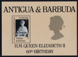 Barbuda 786 MNH Queen Elizabeth 60th Birthday