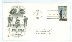 US 1182 1965 Civil War Centennial, Appomattox, typed address.