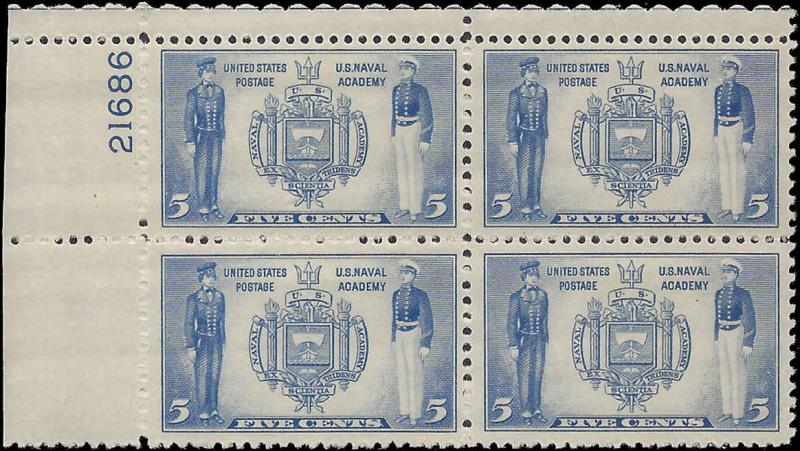 794 Mint,OG,NH... Plate Block of 4... SCV $8.00