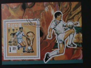 ​KOREA--15TH WORLD CUP'94  SOCCER CHAMPIONSHIPS :CTO S/S VF FANCY CANCEL