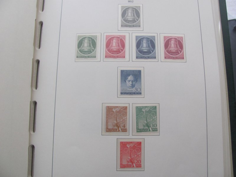 GERMANY BERLIN LIGHTHOUSE  ALBUM   1949-1990 MNH SOME BIG SETS SIGNED XF  (194)