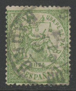 Spain 208 used  (2301A 2136)