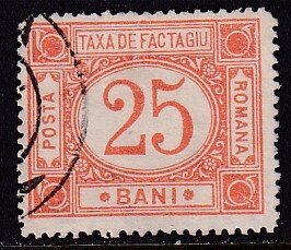Romania (1898) Sc Q4 (2) used