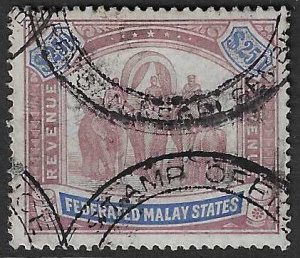 MALAYAN STATES Federated Malay States: Revenue; 1926-28 Wmk - 38715
