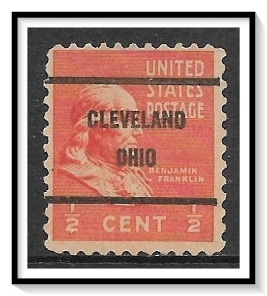 US Precancel #803-61 Cleveland OH Used