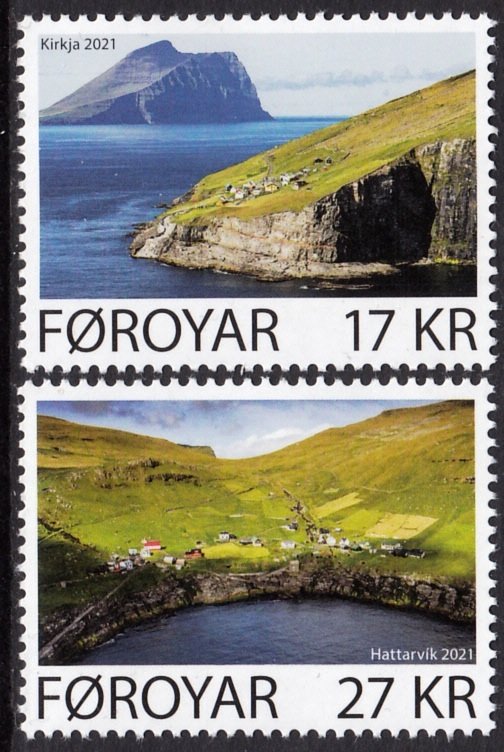 FAROE ISLANDS 2021 SCENERY ISLANDS KIRKJA HATTARVIK NATURE