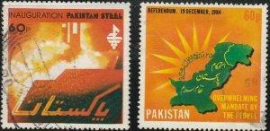 Pakistan, #642/644  Used From 1985