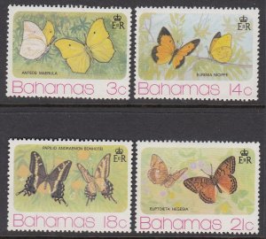 Bahamas 370-3 Butterflies mnh