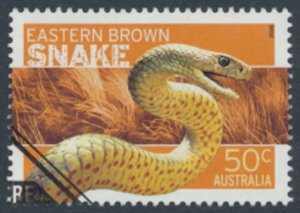 Australia   SC#  2561  SG 2704 Used Dangerous Animals with fdc  see details &...