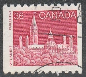 Canada   953    Coil    (O)   1987    Le $0.36