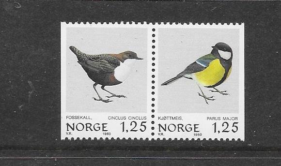 BIRDS - NORWAY #761-2  MNH