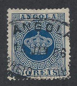 ANGOLA SC# 15 FVF/U 1881