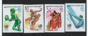 Korea MNH  sc B43-B46