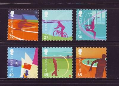 Guernsey Sc 795-0 2003 Island Games stamp set mint NH