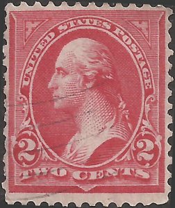 # 279bc Used Rose Carmine George Washington