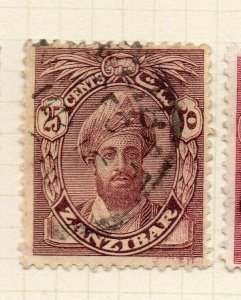 Zanzibar 1926-27 Early Issue Fine Used 25c. NW-187244